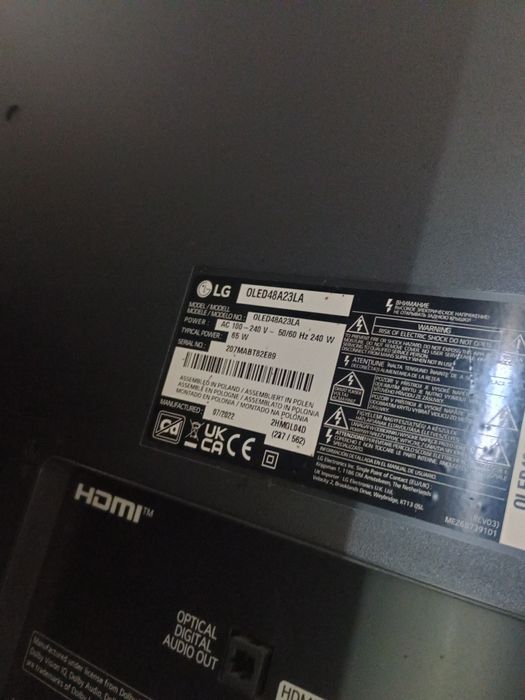 Смарт OLED TV LG 48"