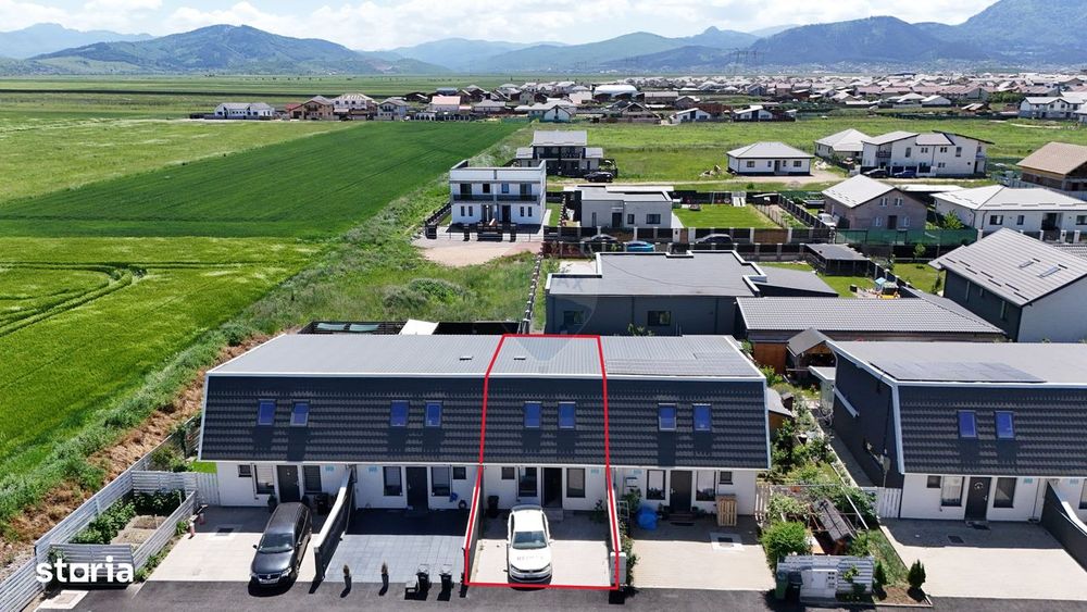 Comision 0% | Casă P+M | 4 camere | 104 mp | Târlungeni