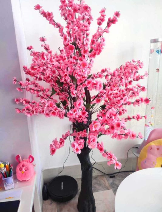 Изкуствено декоративно дърво, Цъфтяща сакура, 1.7 м