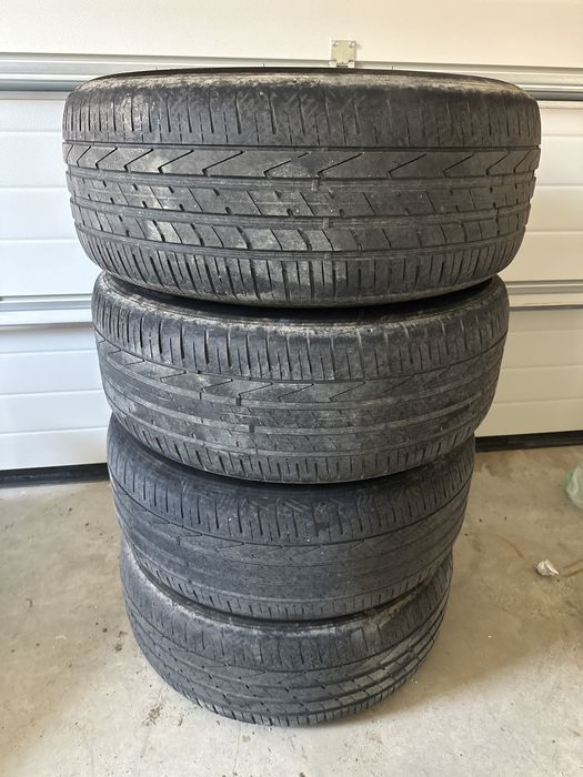 Set 4 Jante + anvelope vara 255/55/18 hankook runflat x5 g05 x6 g06