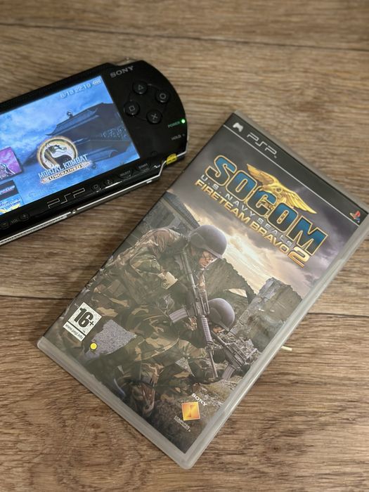 Psp 1000 прошитая +2 игры в подарок