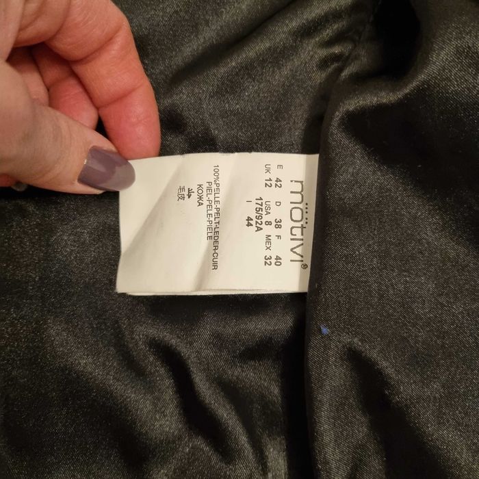 sacou piele naturala Motivi  s-m SUPERB