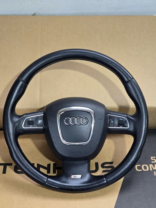Volan audi s line a6 c6 cu comenzi