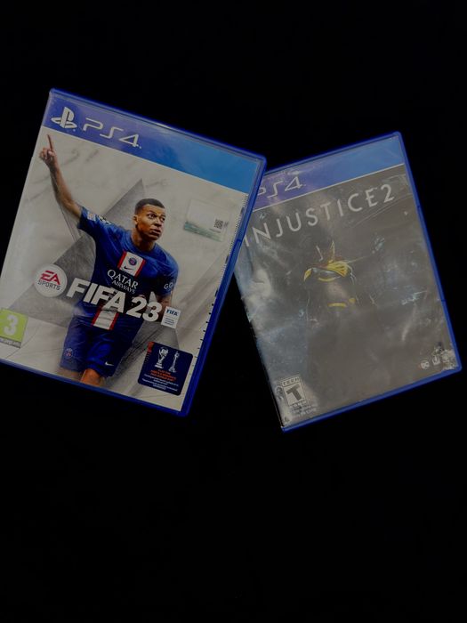 Диски: Fifa 23,INJUSTICE 2