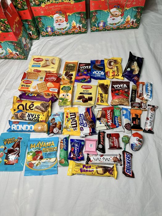 Сладкие Новогодние Подарки 2025! Yangi yil sovgalari 2025!