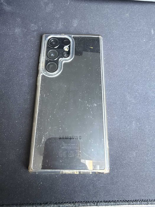 Samsung Galaxy S22 Ultra 256 GB черен — пукнат гръб