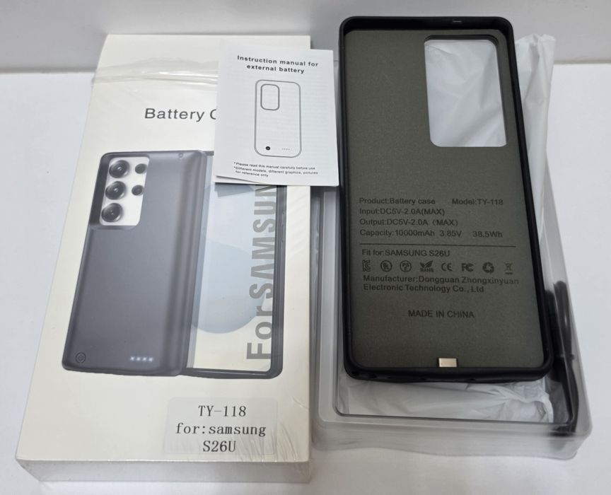 Power bank case Samsung s26 ultra
