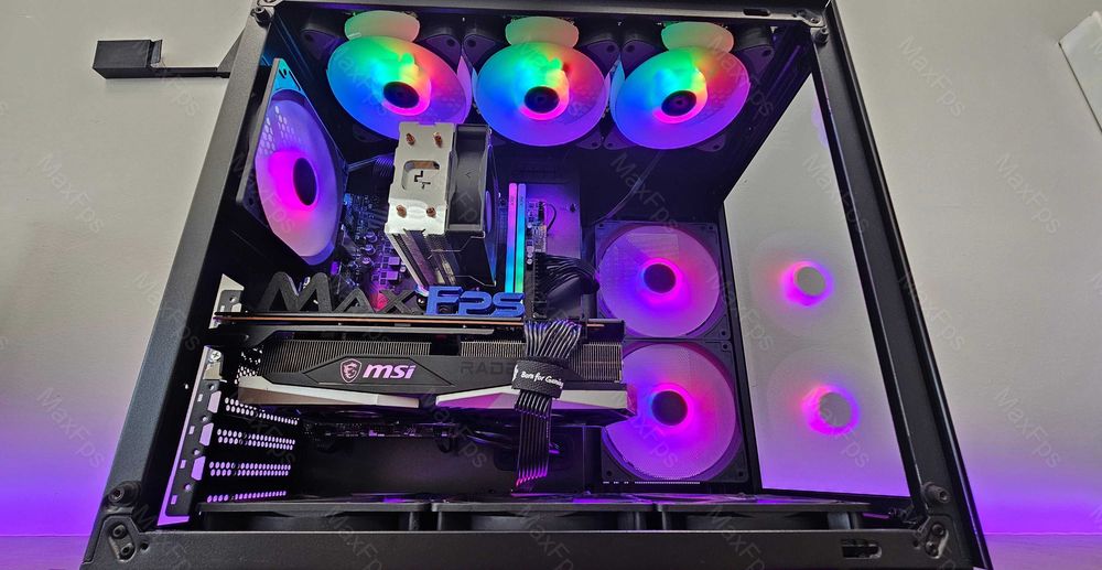 Гаранция! RX 6700XT, Ryzen 5 7500F, 32GB RAM, Геймърски компютър!