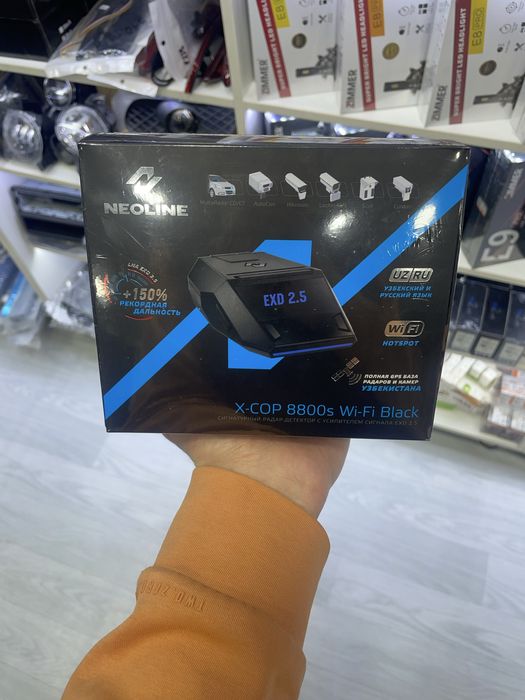 Antiradar антирадар neoline xcop 8800 wifi black