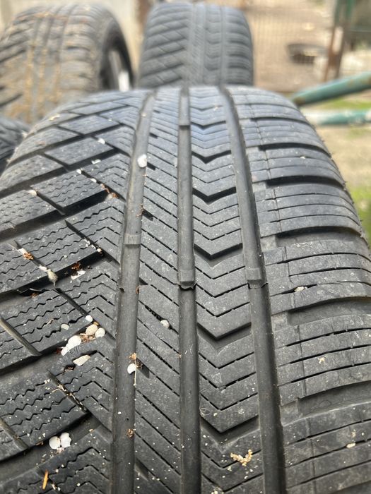 Set 4 jante aliaj originale Opel R16 cu anvelope
