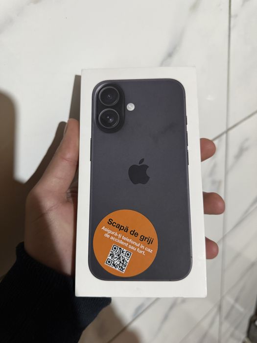 Vand iPhone 16 Nou Sigilat 128 GB Black