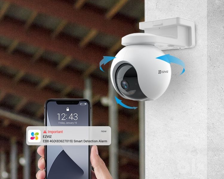 Камера видеонаблюдения Ezviz EB8 4G (3MP)