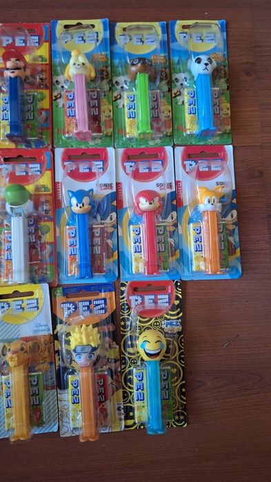 PEZ Nintendo колекция + анимационни герои / неотваряни / нови