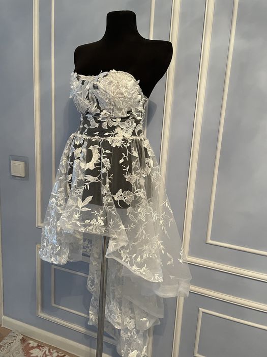 Платье под брюки необычное