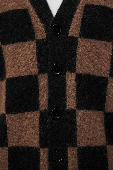 J. Lindeberg, Cardigan din lână Sammy, Negru, M