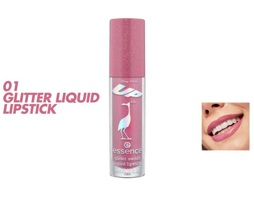 Essence Disney Pixar Up Glitter течно Червило с Блестящи частици