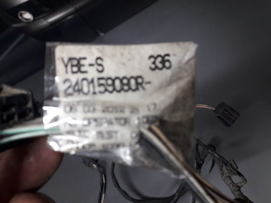 Instalatie electrica senzori parcare bara spate renault scenic