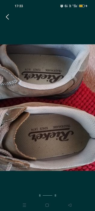 Pantofi Rieker nr 42 bărbați piele