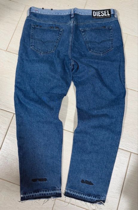 Diesel Blue Mharky 0077Z Jeans Men