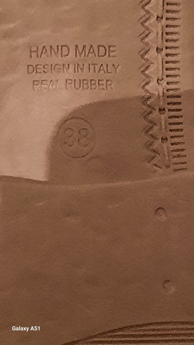 Сапожки италия REAL RUBBER 38 размер