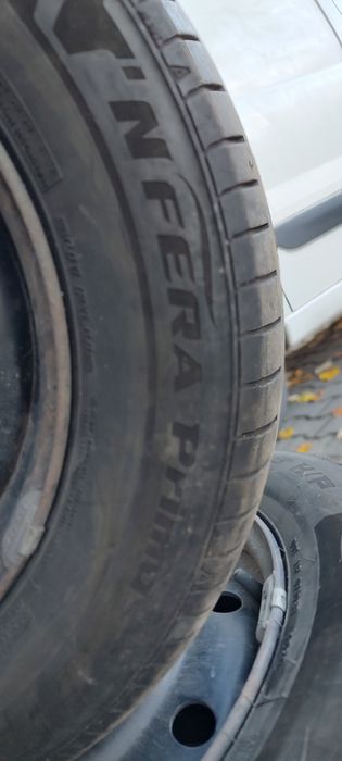 Летни гуми 195x65x15 с джанти 5х98х15 Пежо Ситроен Фиат
