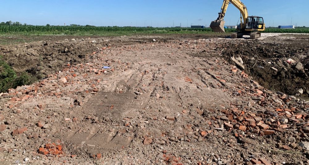 Pamant vegetal, isop, pamant de umplutura, moloz