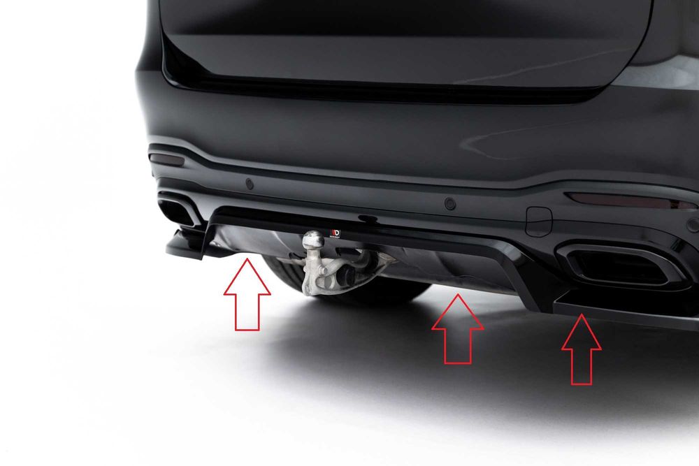 Prelungire bara spate Mercedes GLS X167 AMG-Line 2019- v2 Maxton