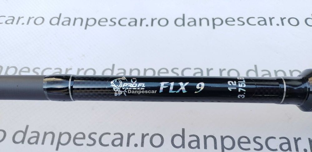 SET 4 Lansete carbon PROFL FLX9 Carp 3,60 METRI DIN 2 BUCATI 3,75 lbs