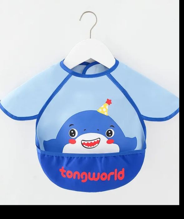 Детски лигавник/престилка за храна и рис