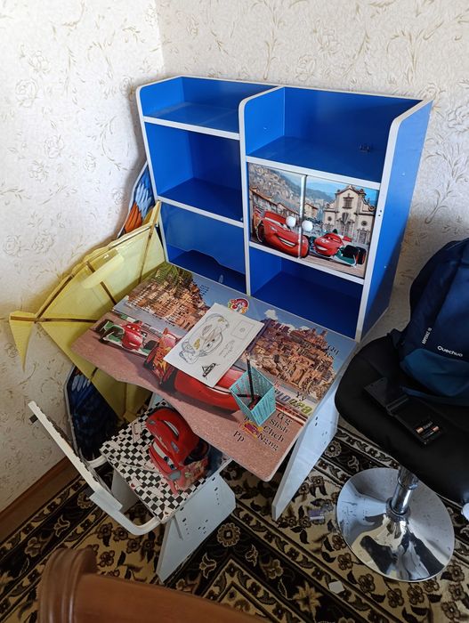 Комплект детский парта стол стул