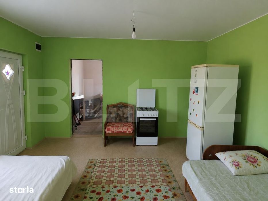 Casa cu 2 camere, 58 mp, zona Domanesti