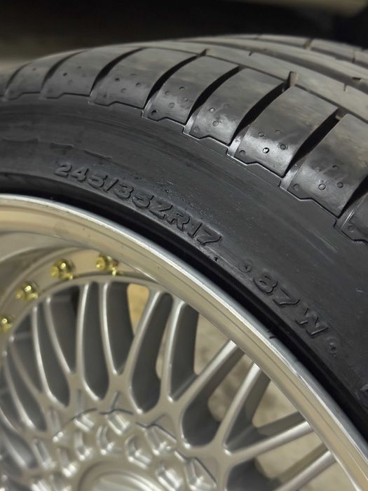 Vând jante JR9, 17" + Anvelope PETLAS Velox Sport 245/35 R17