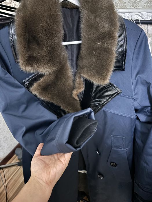 Зимняя парка с мехом