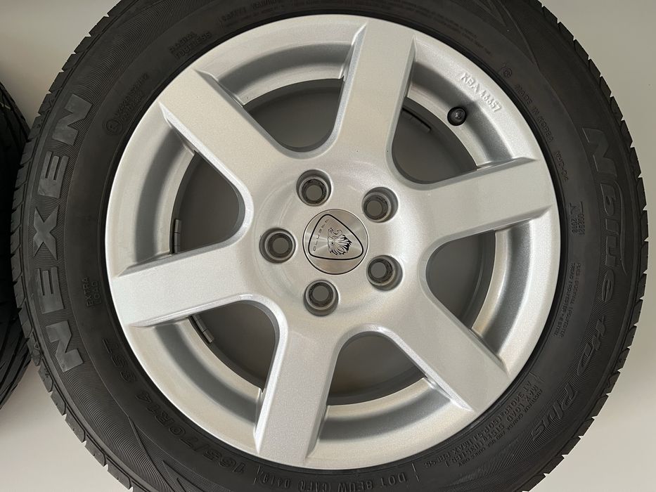 Джанти 14 цола 5х100 за Фолксваген с летни гуми 165/70/14