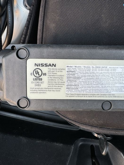 Зарядное устройство для американских Nissan и Mercedes