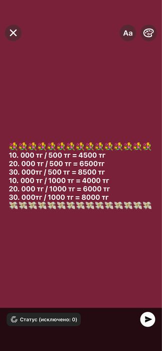 Денежный трендовые букеты