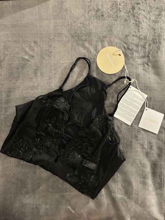 Body modelator negru La Perla