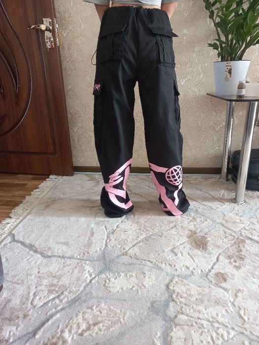 Брюки      новые    подростковые карго   унисекс