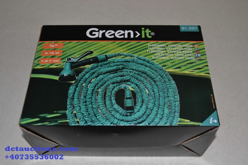 Furtun flexibil gradina Green it - lot 10-20-22