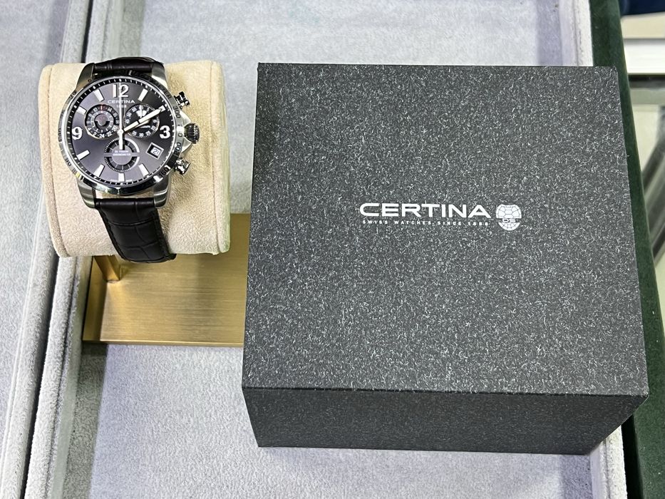 Швейцарские часы Certina DS Podium Chronograph, кварцевый механизм
