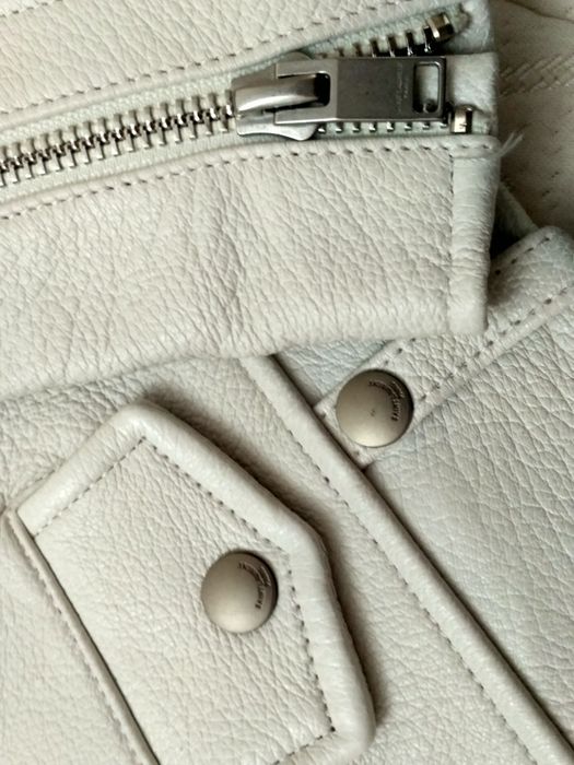 Кожаная куртка/косуха Yves Saint Laurent