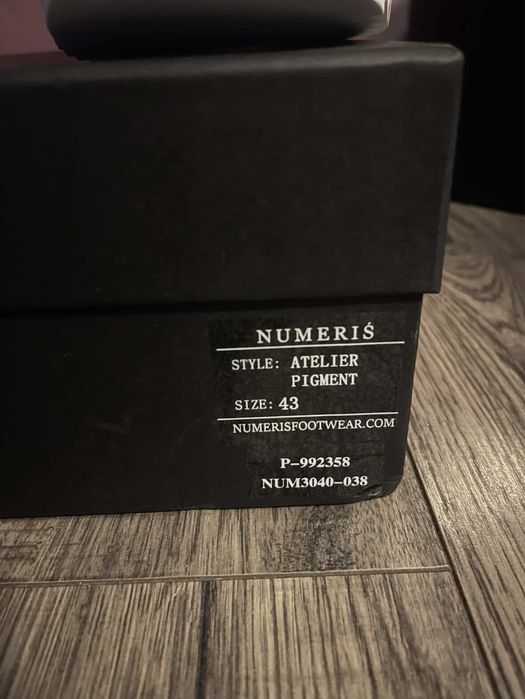 Pantofi Numeris Pink Denim