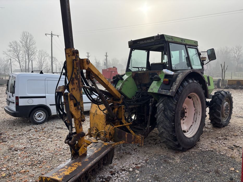 Tractor deutz dx90 4x4 cu brat de cosit