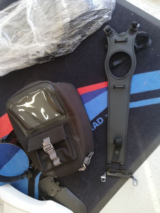 Чанта за резервоар на БМВ R ninet седалки ауспух мотоциклет