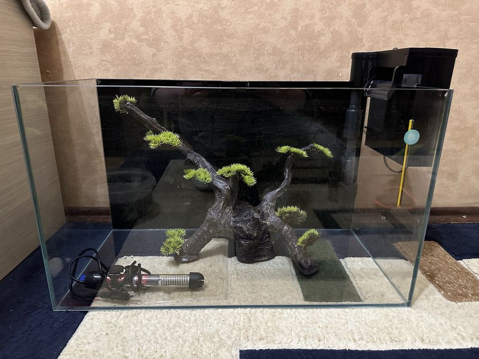 Поодам аквариум с фильтром