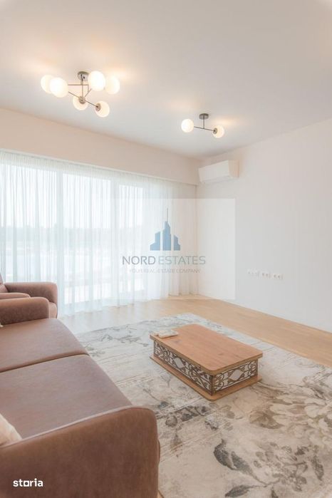 NEMOBILAT-Apartament nou de inchiriat-Baneasa-garaj-CT-2 bai