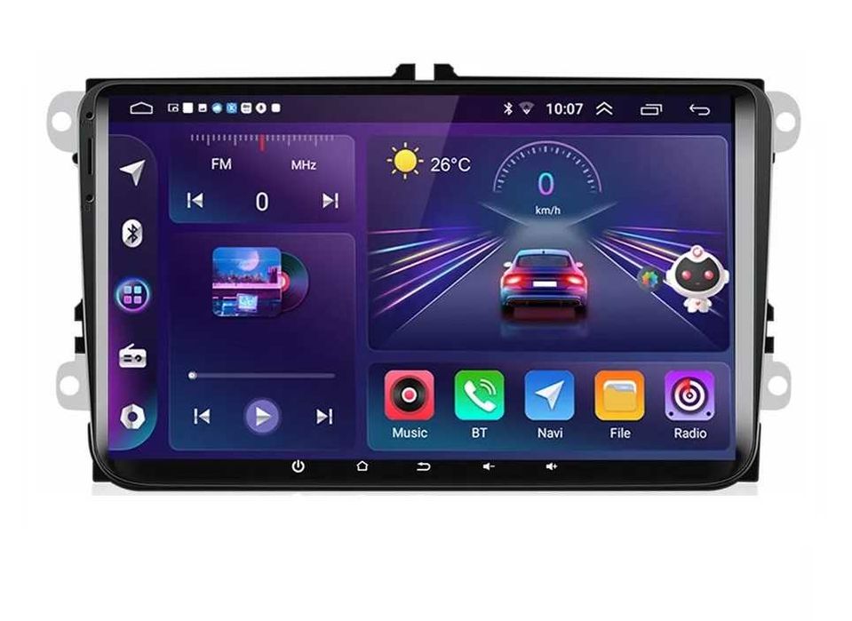 Navigatie Gps VW Golf 5 6 Passat Tiguan Skoda Octavia Fabia , Garantie