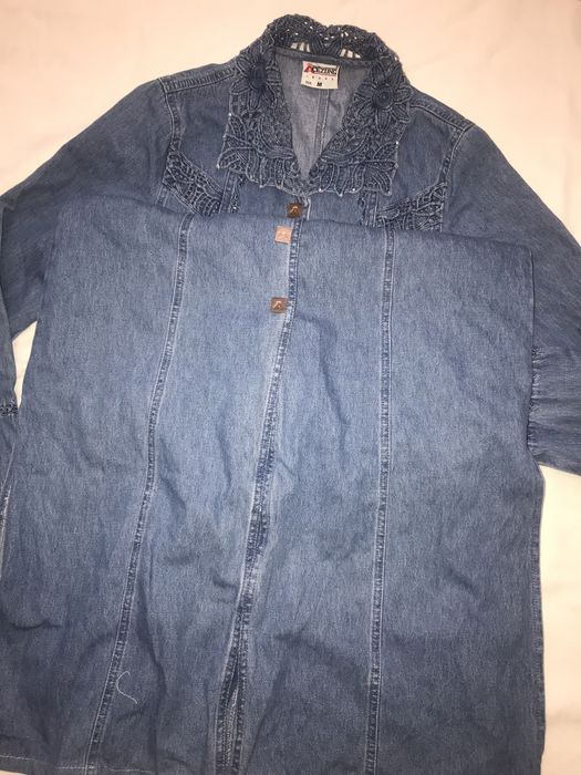 Джинсовка койне кнопка тугмали холати идеал тошлари тушмаган йртки йок