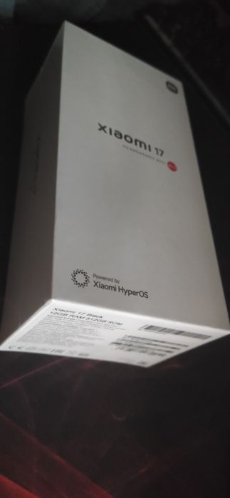 Xiaomi 17 Black  12 Gb/512 Gb. Global Version  EAC. НОВЫЙ.