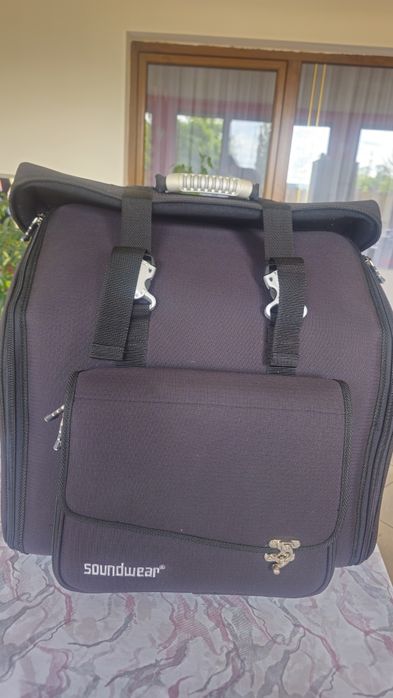 Husa acordeon soundwere  performer 72-96 basi material Cordura